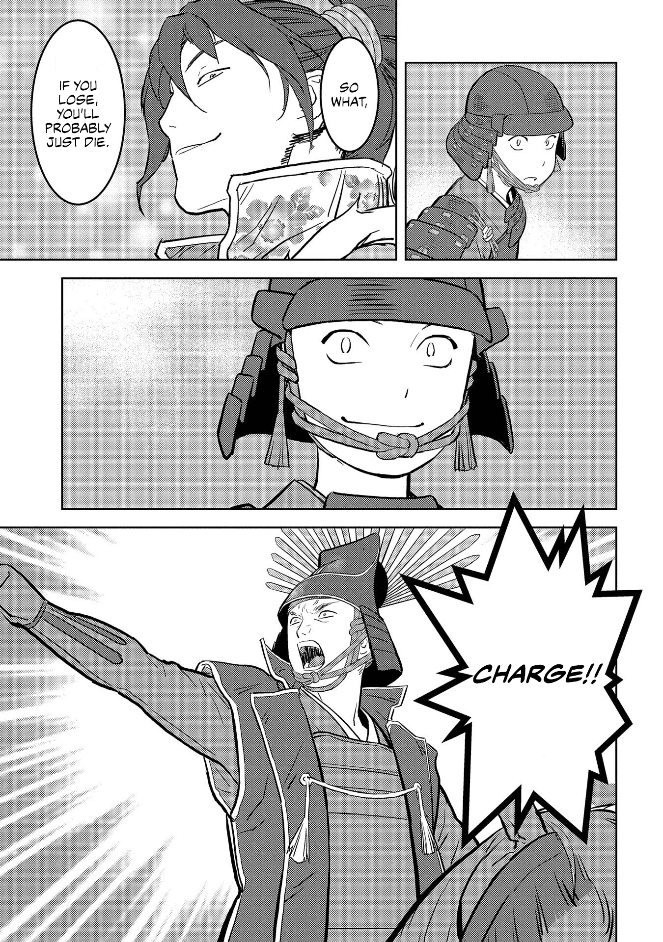 Sengoku Komachi Kuroutan: Noukou Giga Chapter 39 15